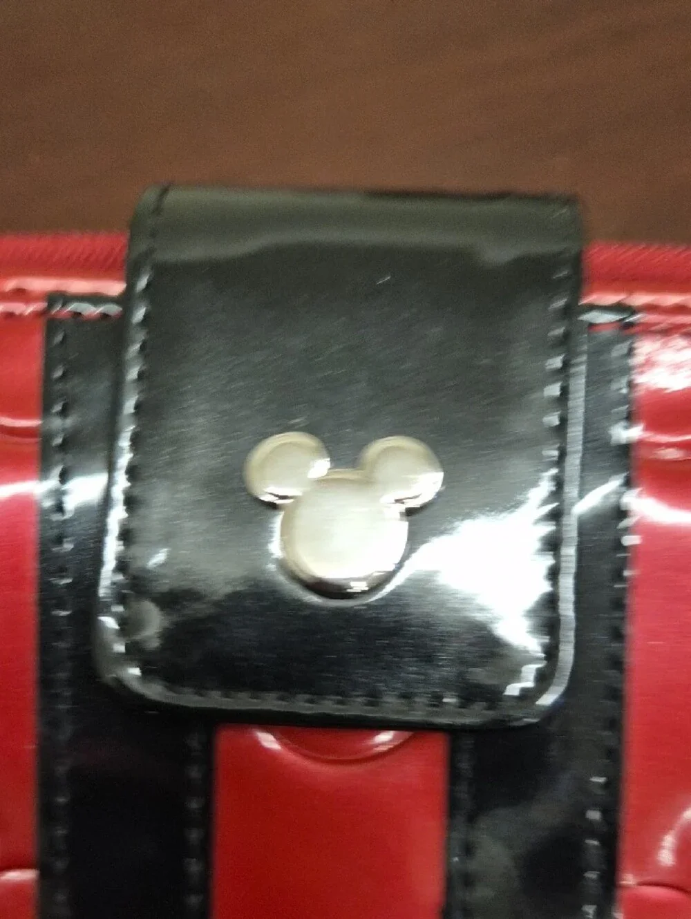 Minnie Mouse Red & Black Zip-Around Wallet